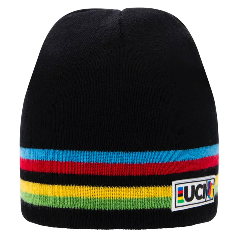 Cappello Santini UCI Rainbow - Nero Santini