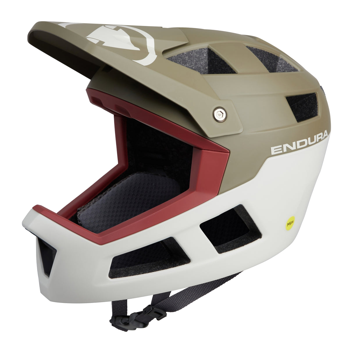 Casco Endura SingleTrack Full Face Mips - Verde Endura