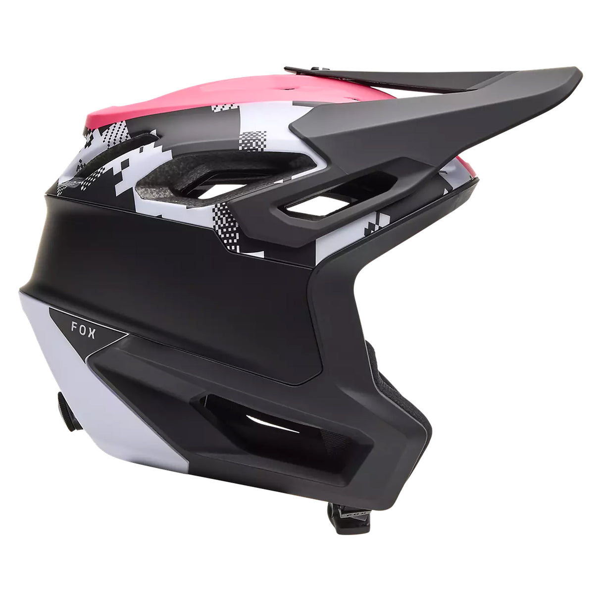 Casco Fox Dropframe Pro Digi Image - Nero bianco Fox