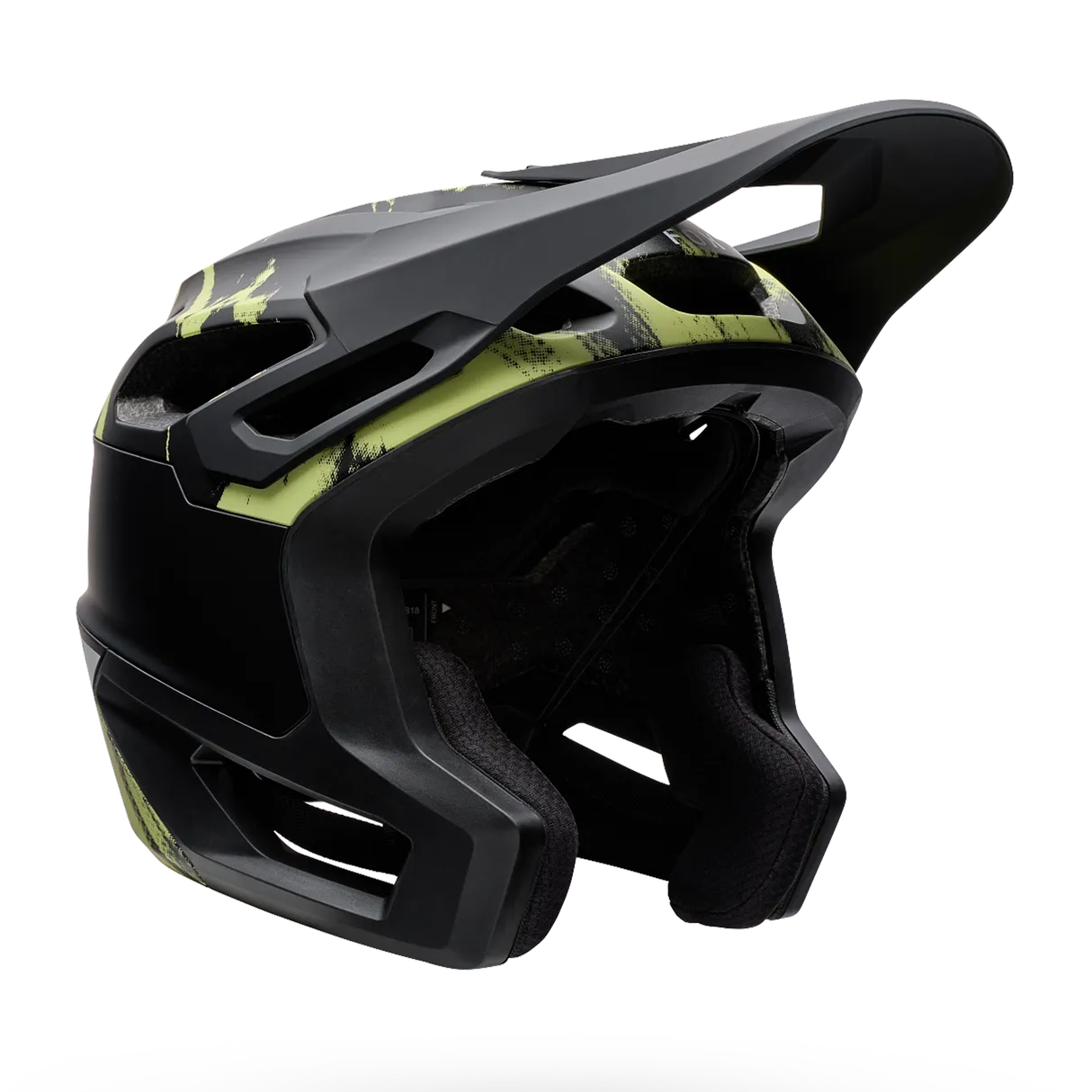 Dropframe Pro Flow Helmet Fox - Black
