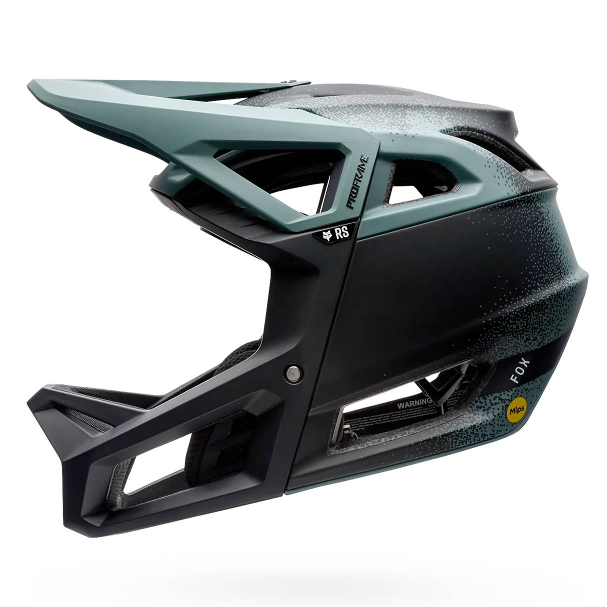 Casco Fox Proframe RS Aura - Nero verde Fox