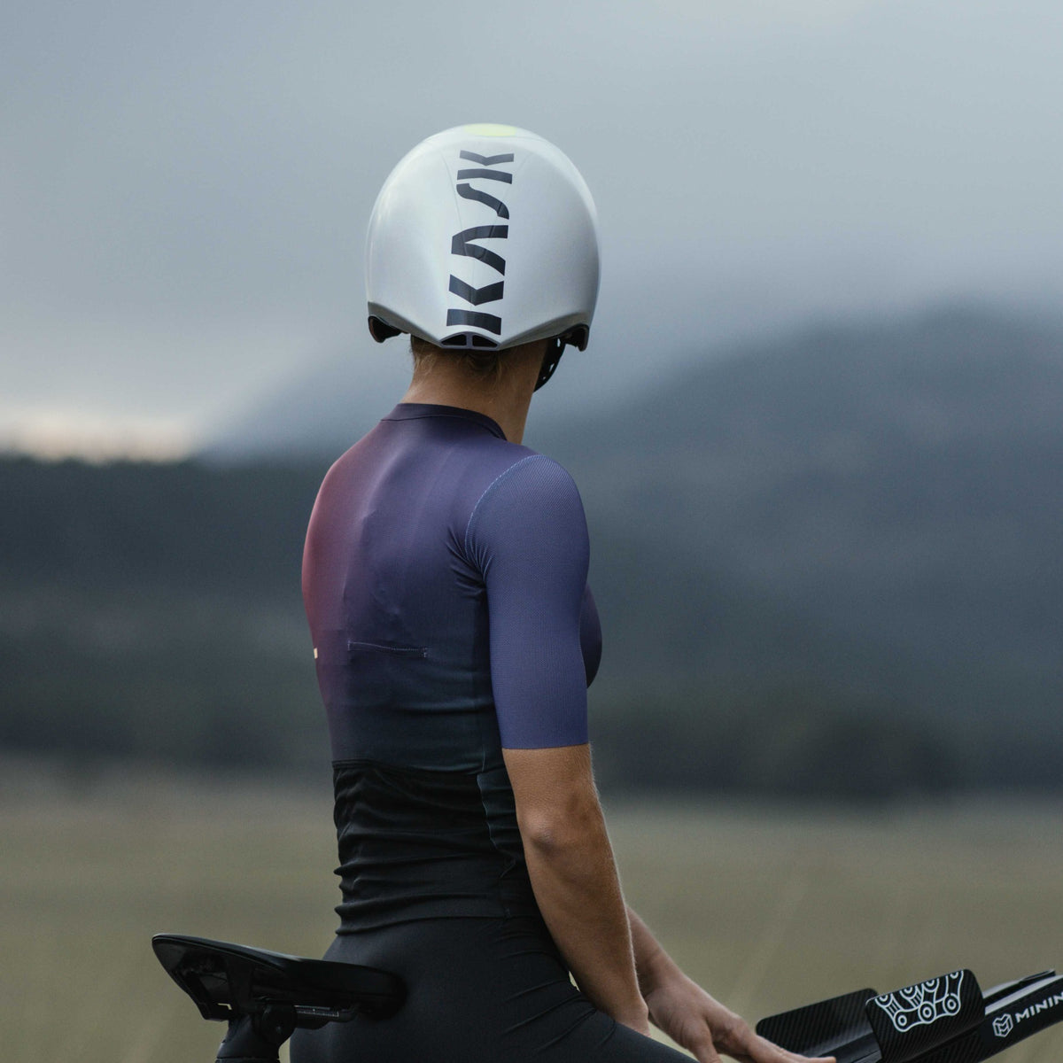 Casco Kask Mistral - Blanco plata