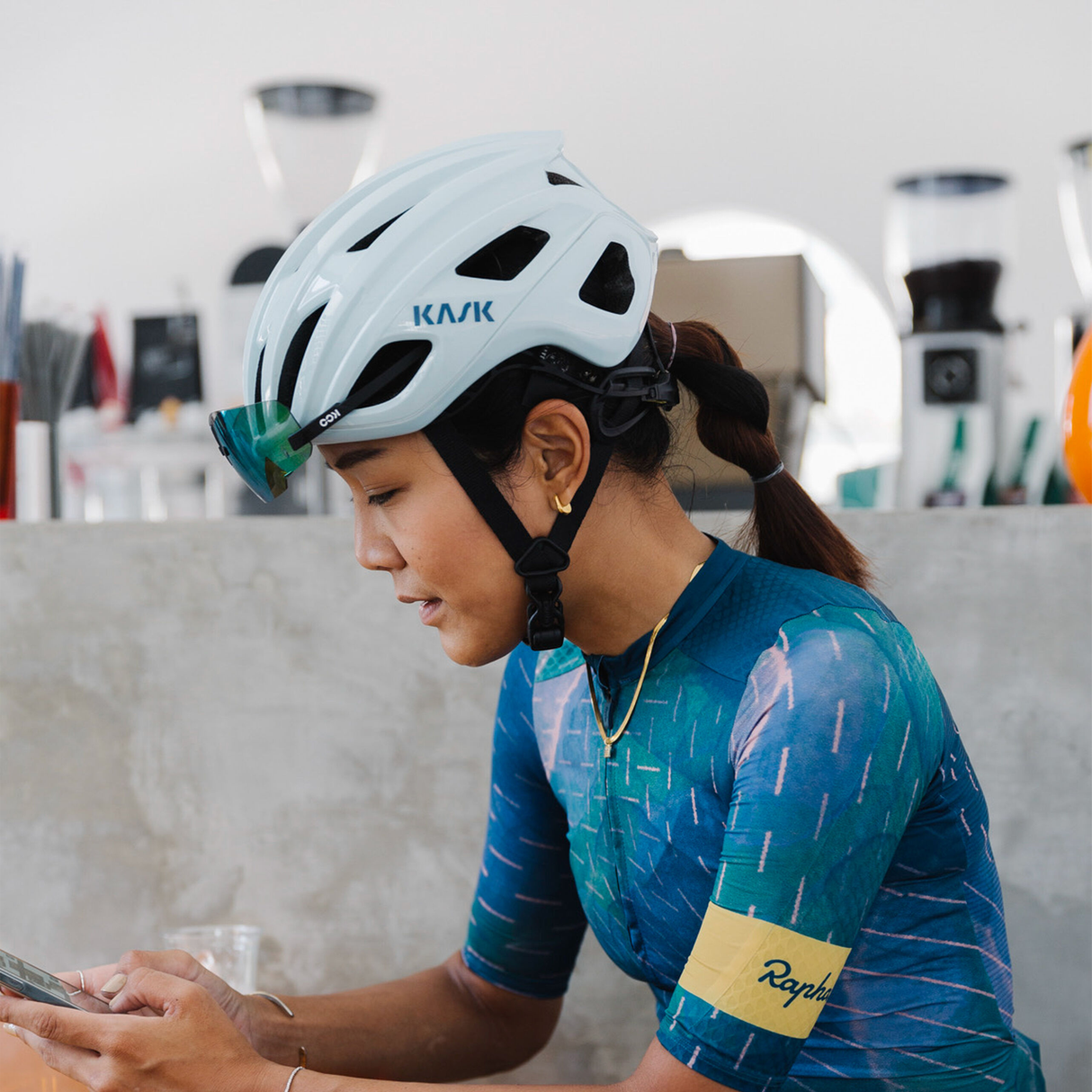 Kask Mojito 3 Helm - Blau