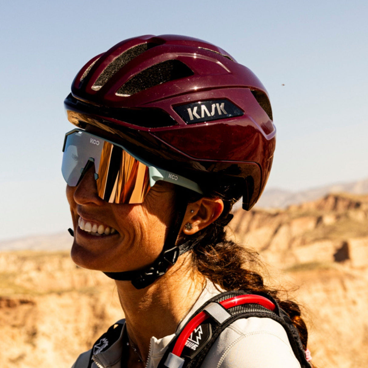 Casco Kask Sintesi - Bordeaux Kask
