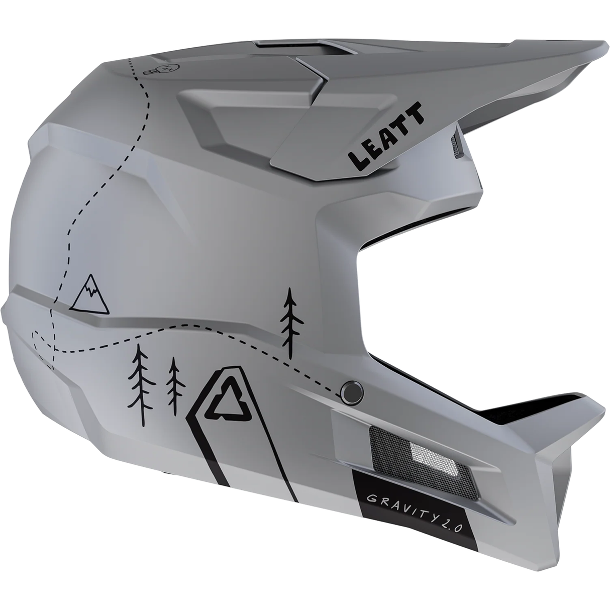 Casque Leatt vtt Gravity 2.0 - Gris