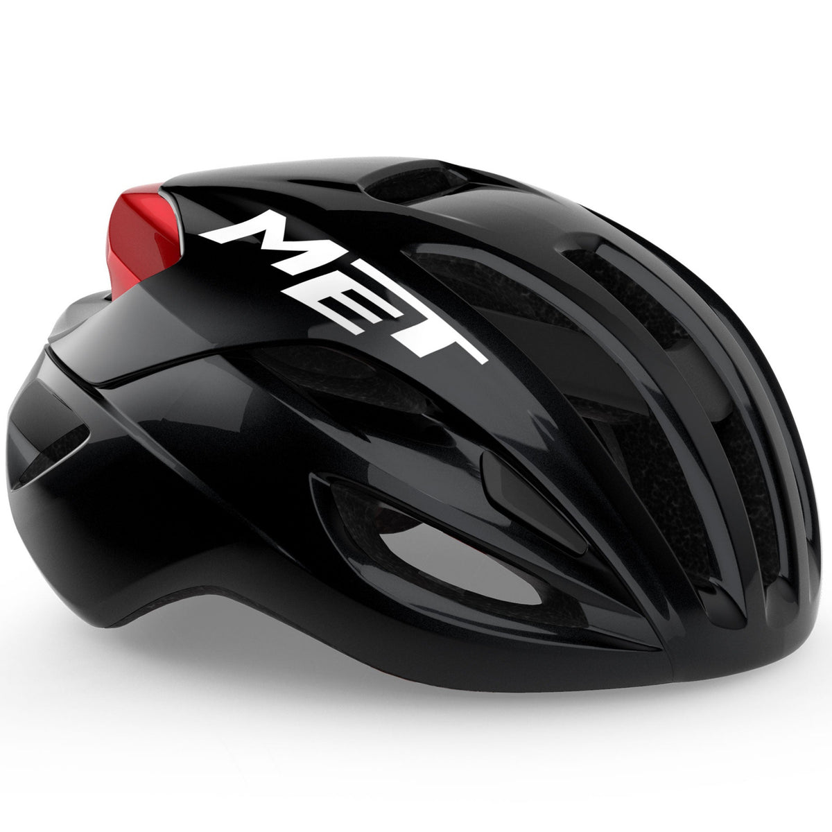 Casco Met Rivale Mips - Nero rosso Met Helmets