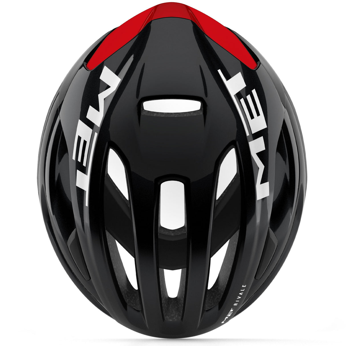 Casco Met Rivale Mips - Nero rosso Met Helmets