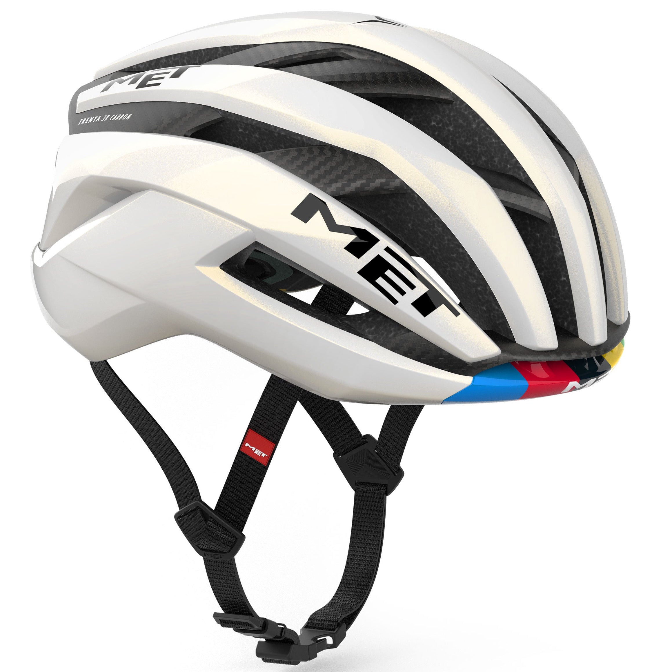 Casco Met Trenta 3K Carbon Mips Tadej Pogacar - Rainbow Limited Edition