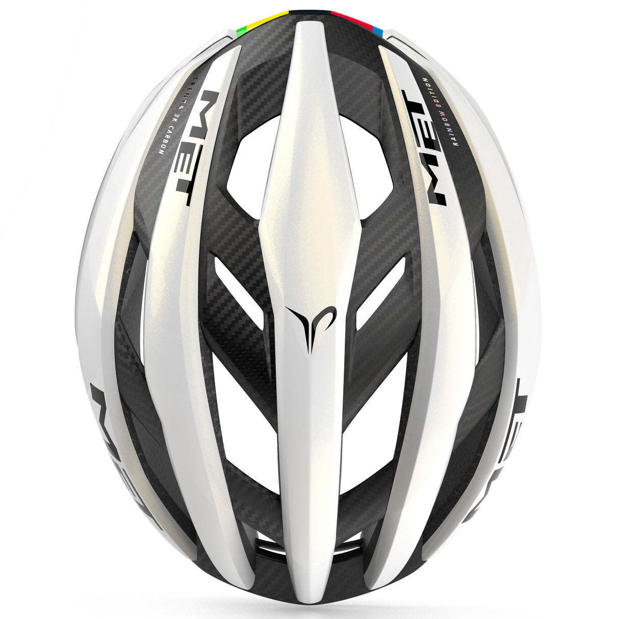 Casco Met Trenta 3K Carbon Mips Tadej Pogacar - Rainbow Limited Edition