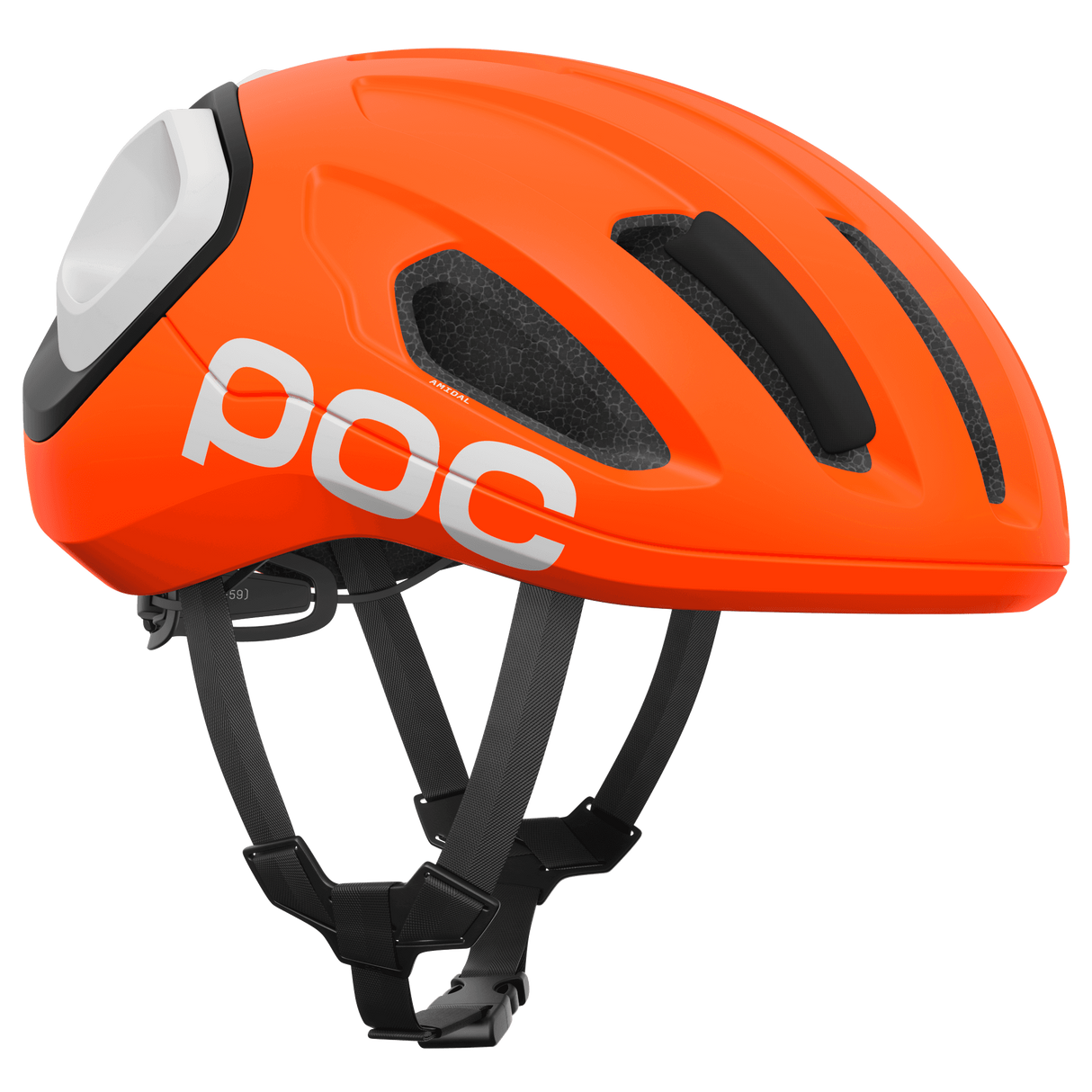 Casco Poc Amidal Mips - Naranja blanco