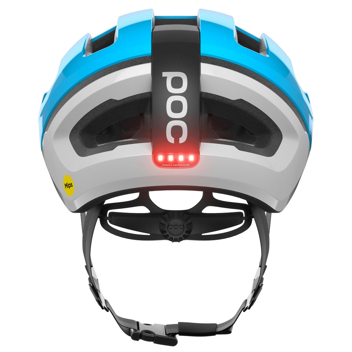 Casco Poc Omne Beacon Mips - Azul blanco