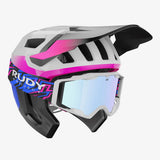 Casco Rudy Project Terraform Pro - Blanco rosa
