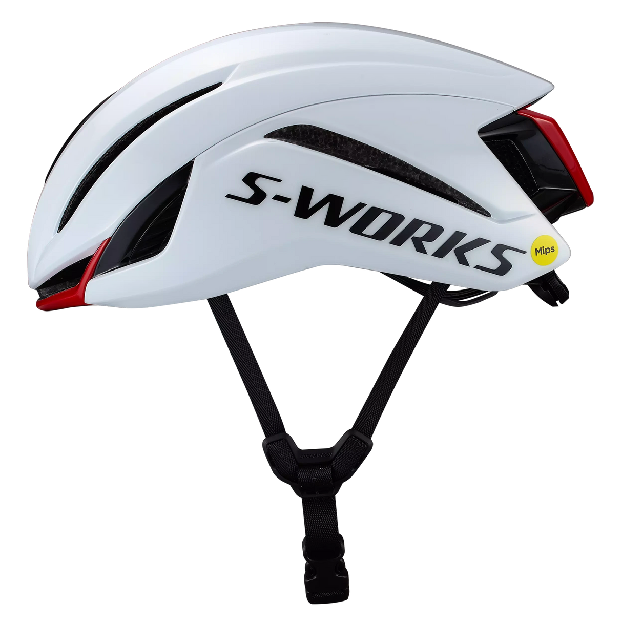Casco Specialized S-Works Evade 4 - Blanco rojo