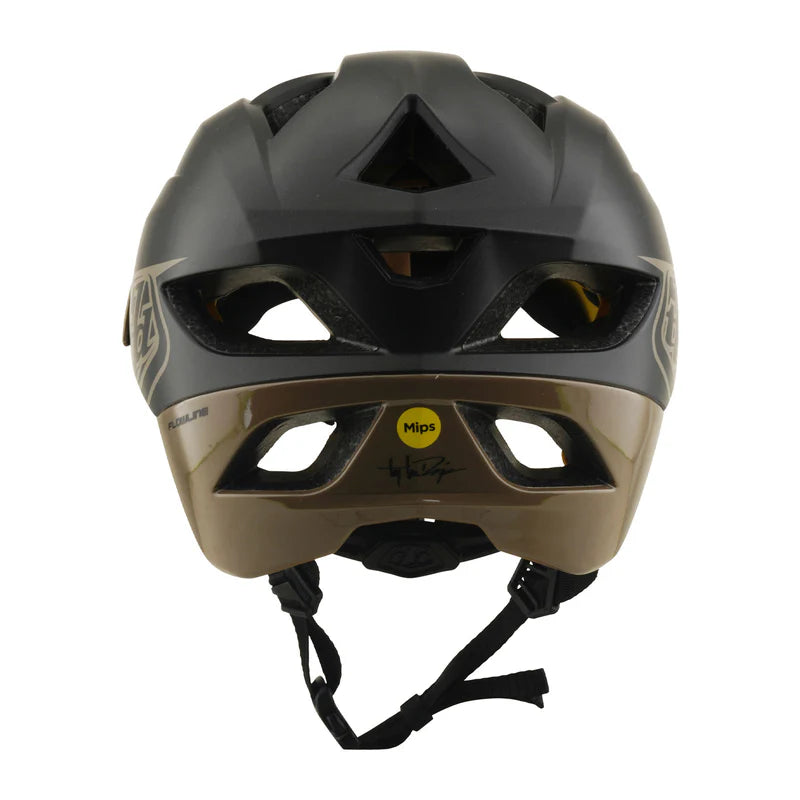 Casco Troy Lee Designs Flowline - Nero marrone Troy Lee Designs