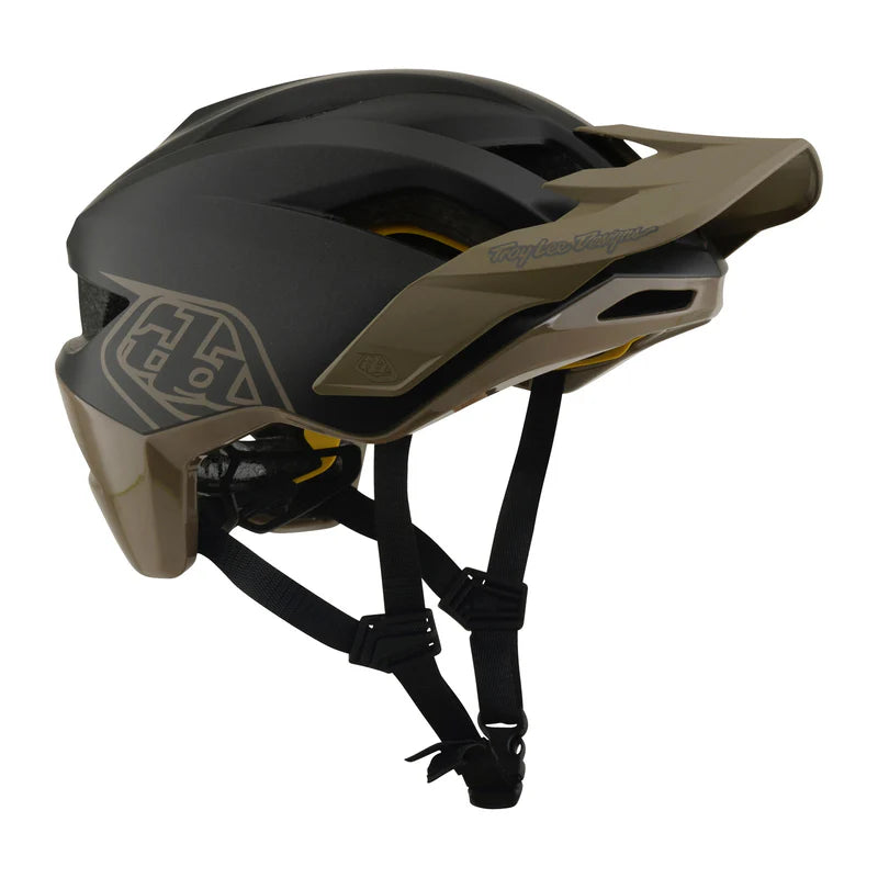Casco Troy Lee Designs Flowline - Nero marrone Troy Lee Designs
