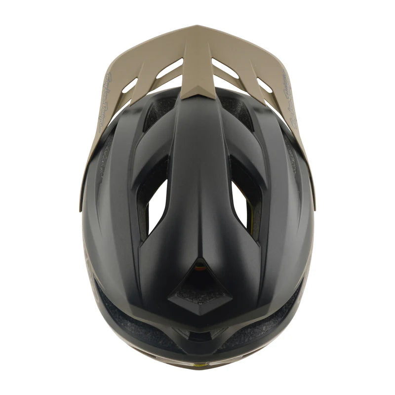 Casco Troy Lee Designs Flowline - Nero marrone Troy Lee Designs