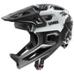 Casco Uvex React Junior Fullface - Nero bianco