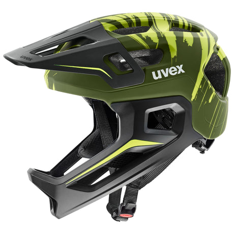 Casco Uvex React Junior Fullface - Verde Uvex
