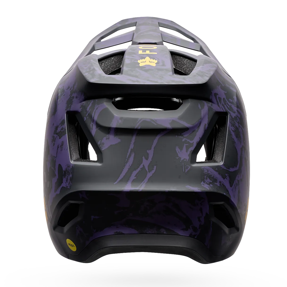 Casco infantil Fox Rampage - Negro Púrpura