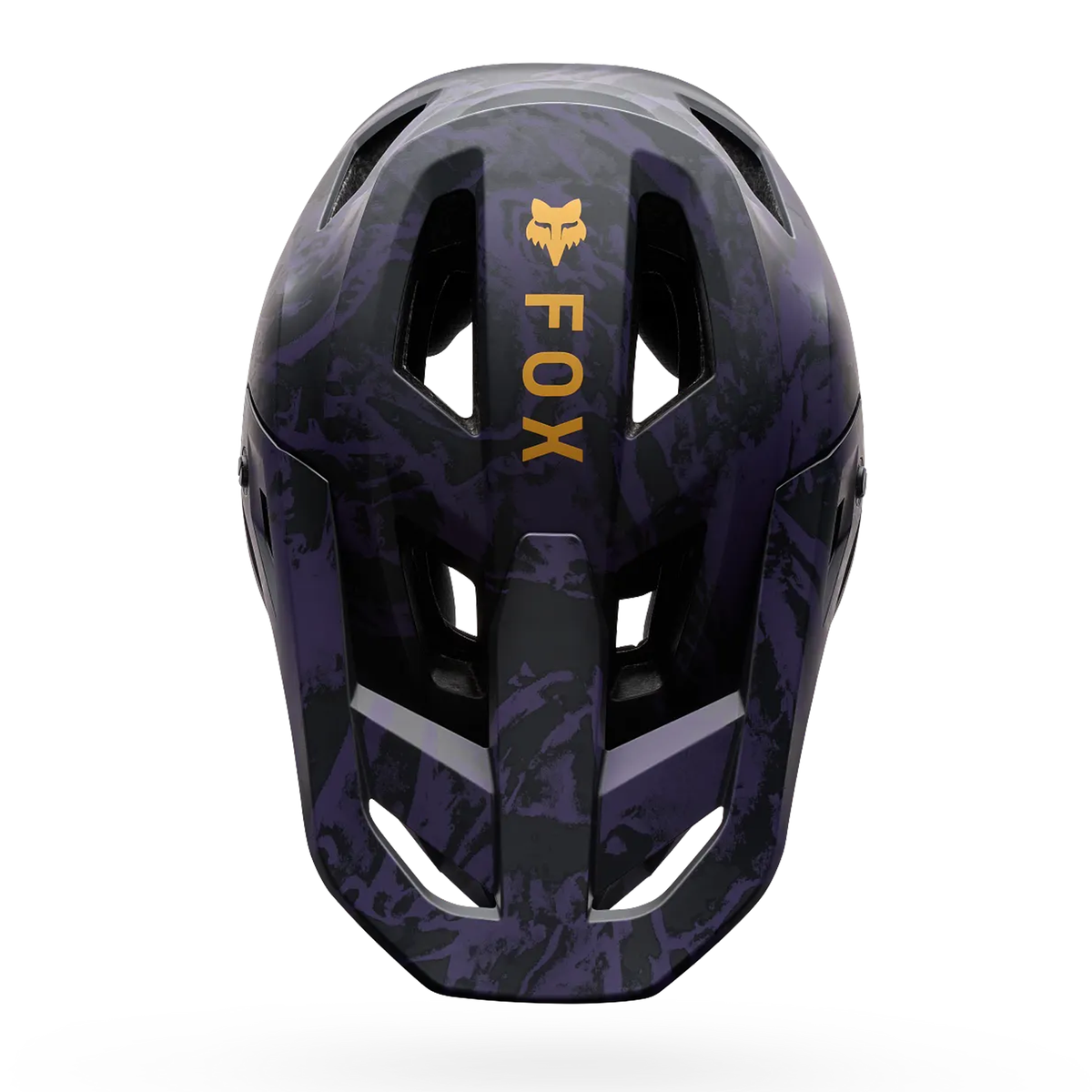 Casco infantil Fox Rampage - Negro Púrpura