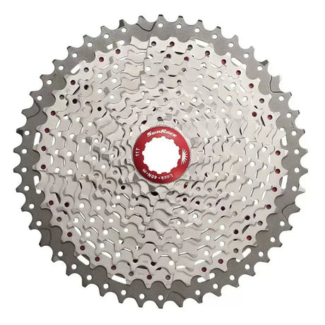 SunRace MX8 Kassette Metallic Silver - 11-46