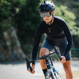 Maglia maniche lunghe donna Ale Pragma Color block - Nero nero - Q
