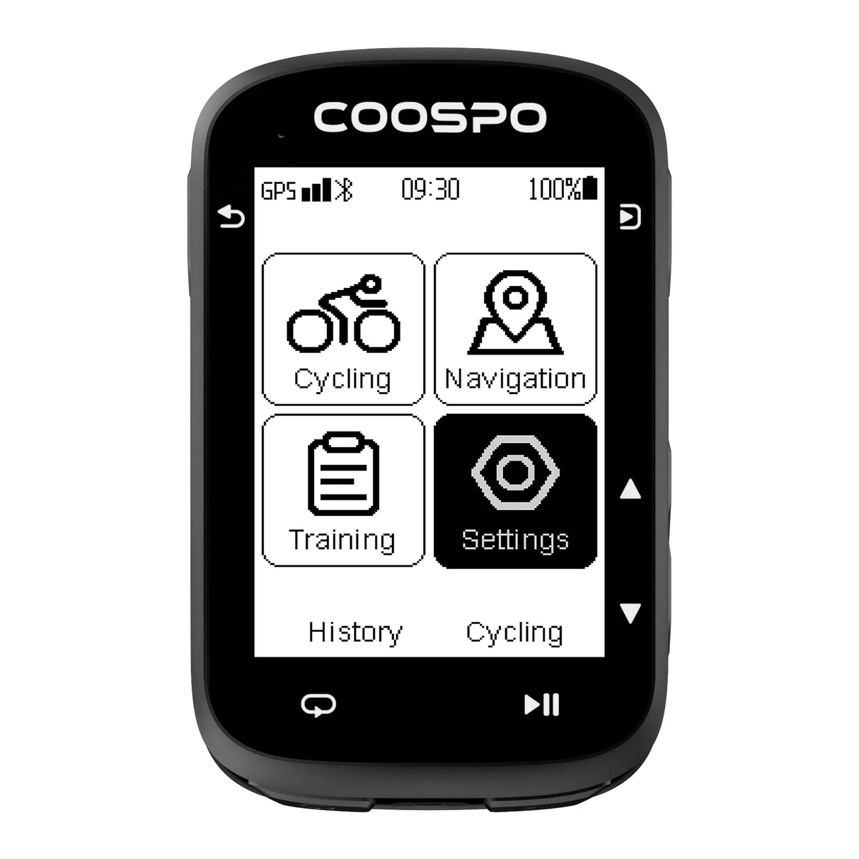 Coospo GPS CS500 Cycling Computer - Black