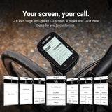 Coospo GPS CS500 Cycling Computer - Black