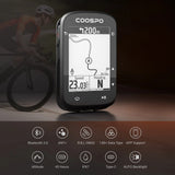 Coospo GPS CS500 Cycling Computer - Black