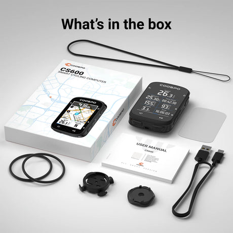Ciclocomputer Coospo Gps CS600 - Nero COOSPO