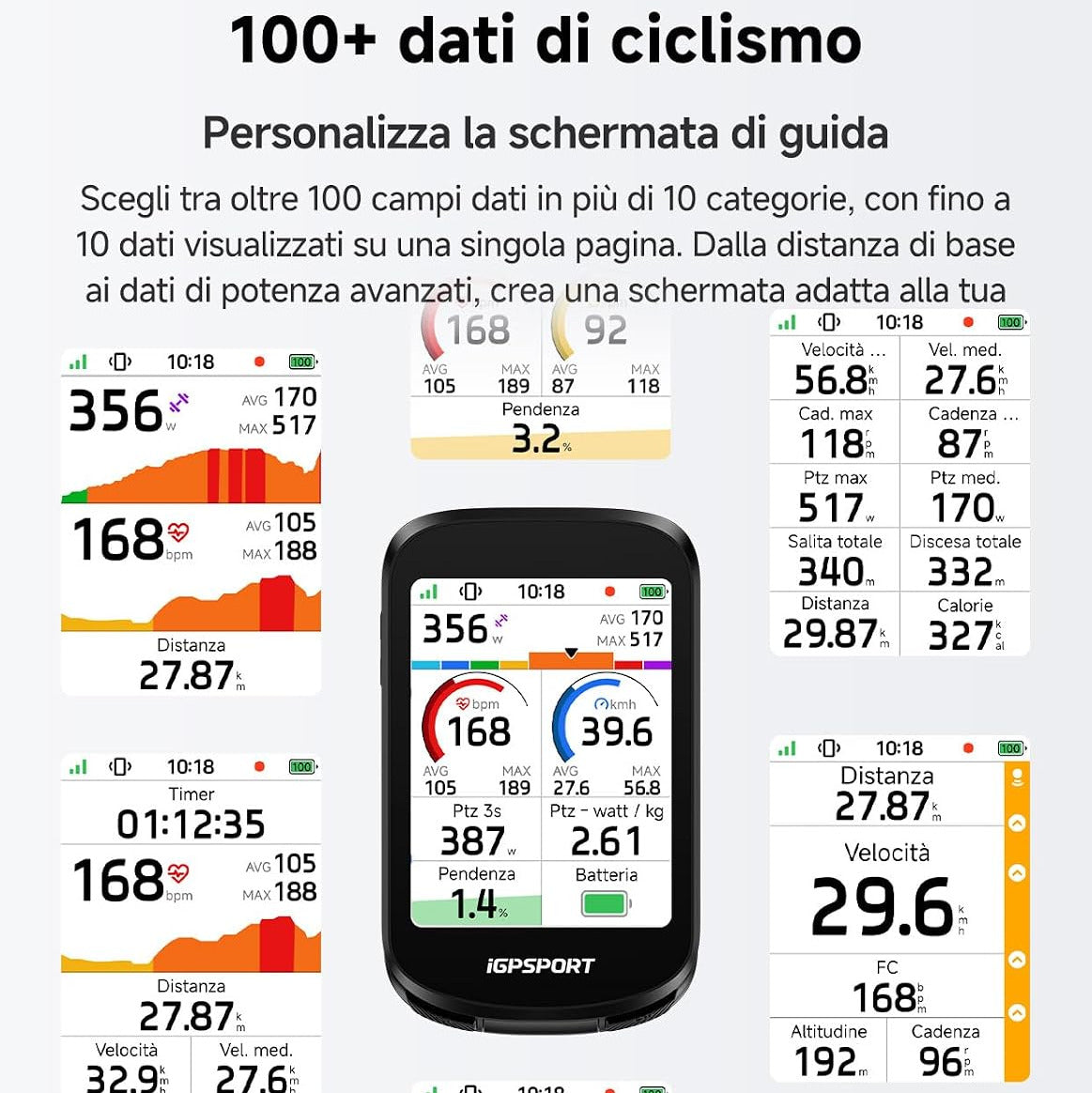 Ciclocomputador GPS iGPSPORT BSC200 Pro - Negro