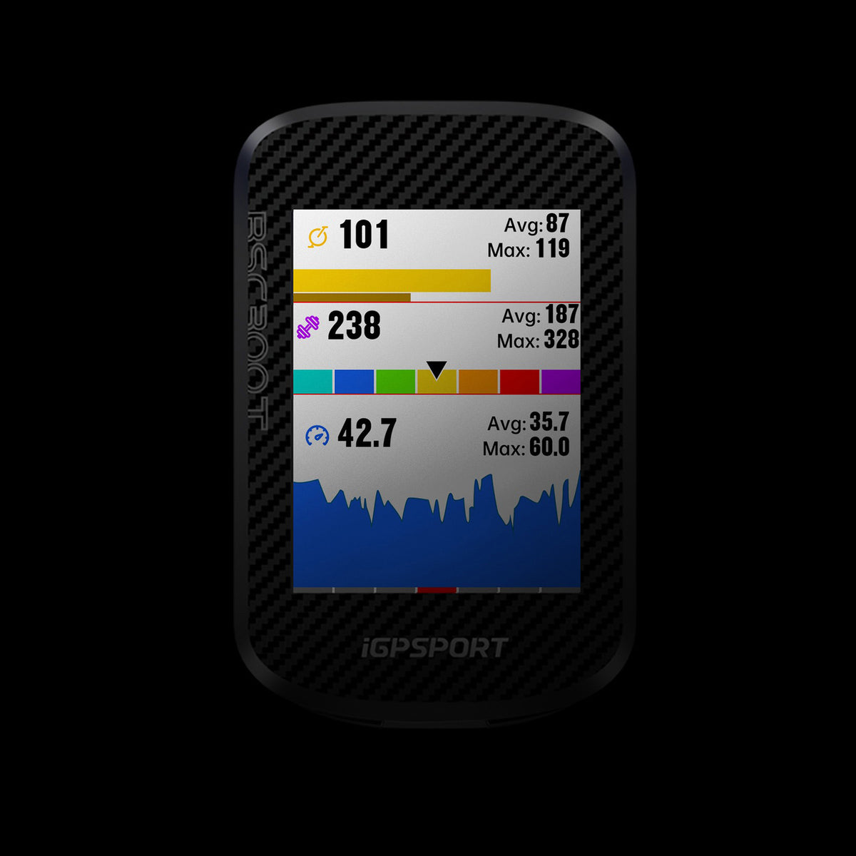 Compteur GPS iGPSPORT BSC300T - Noir iGPSPORT