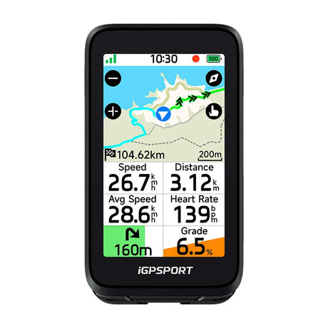 Ciclocomputer gps iGPSPORT BiNavi Air - Nero iGPSPORT