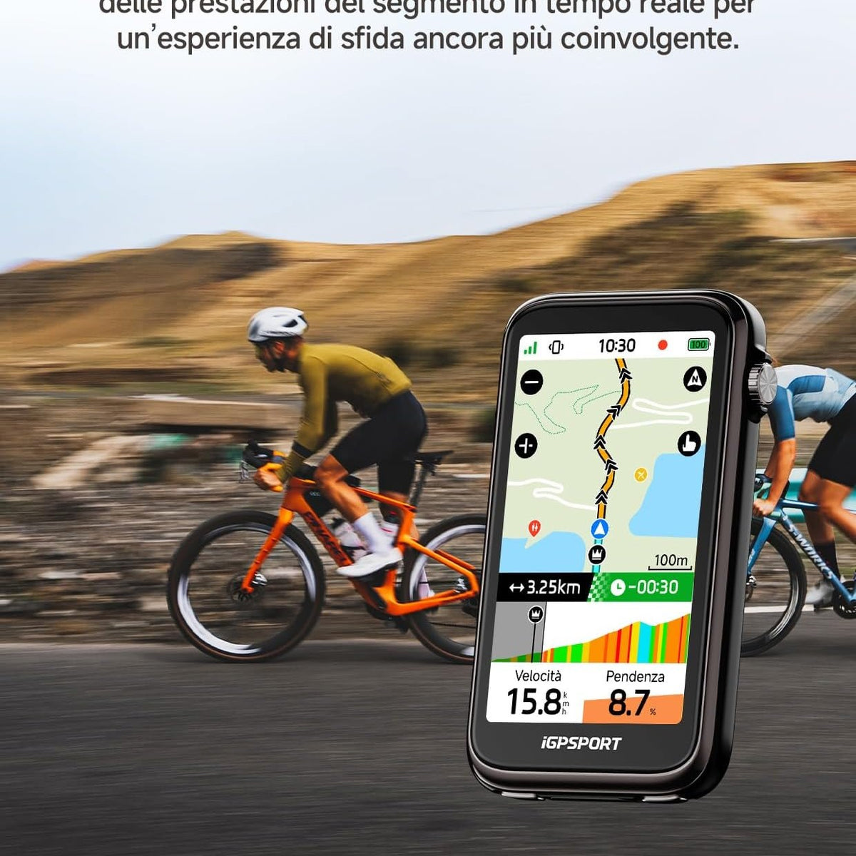 Compteur GPS iGPSPORT BiNavi Ultra - Noir