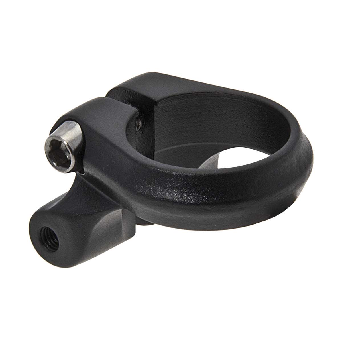 Collier BRN avec fixations pour porte-paquets 31,8 mm - Noir