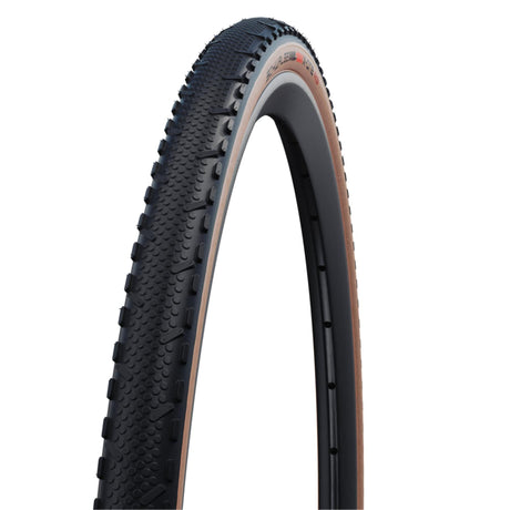 Pneu de route Schwalbe X-One RS EVO Addix Super Race TLE 700x33c - Marron