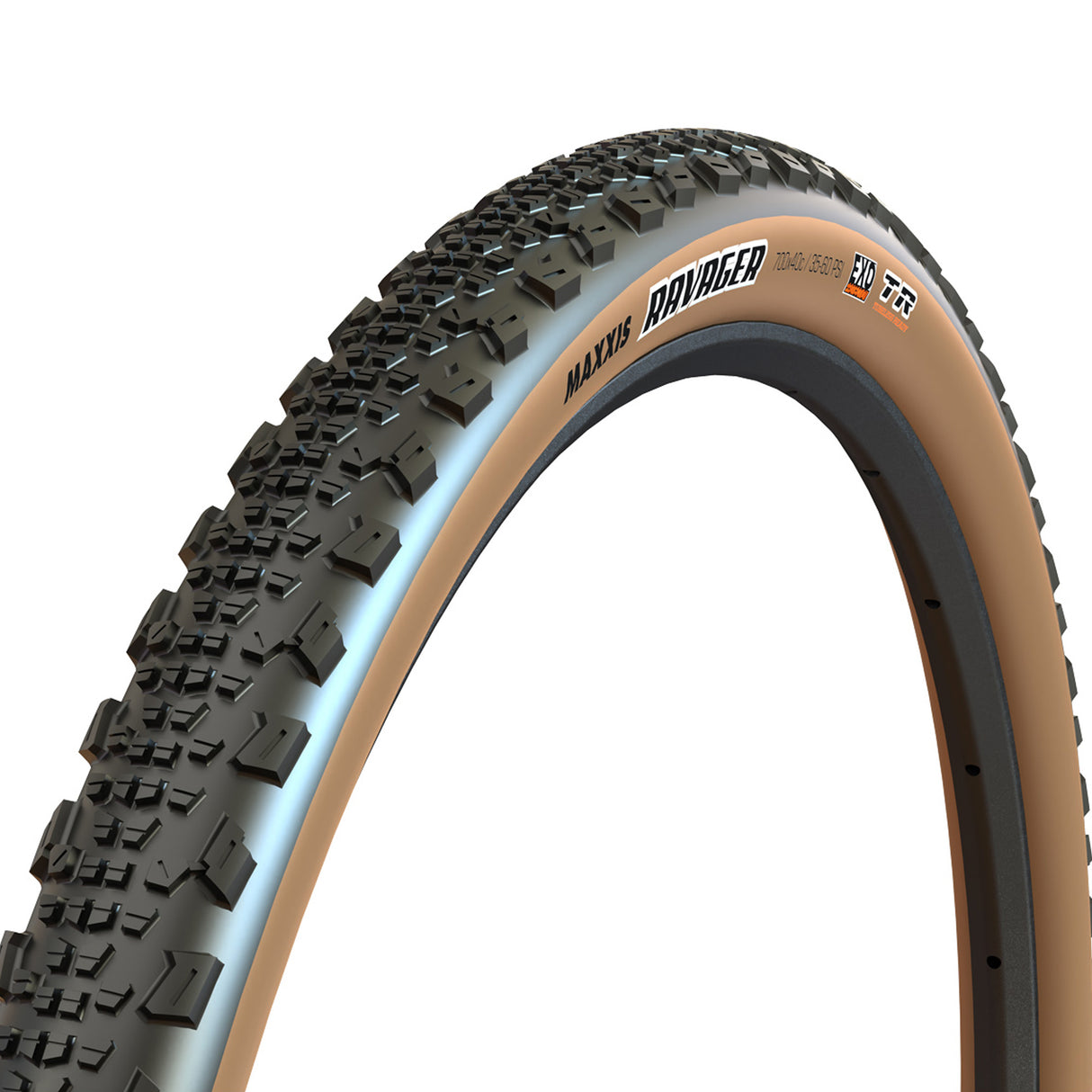 Copertone Maxxis Ravager EXO TR Tanwall TR 60 TPI - 700x50c Maxxis