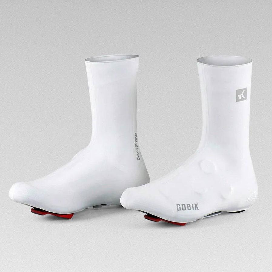 Gobik Velotoze Snaps Shoe Covers - White