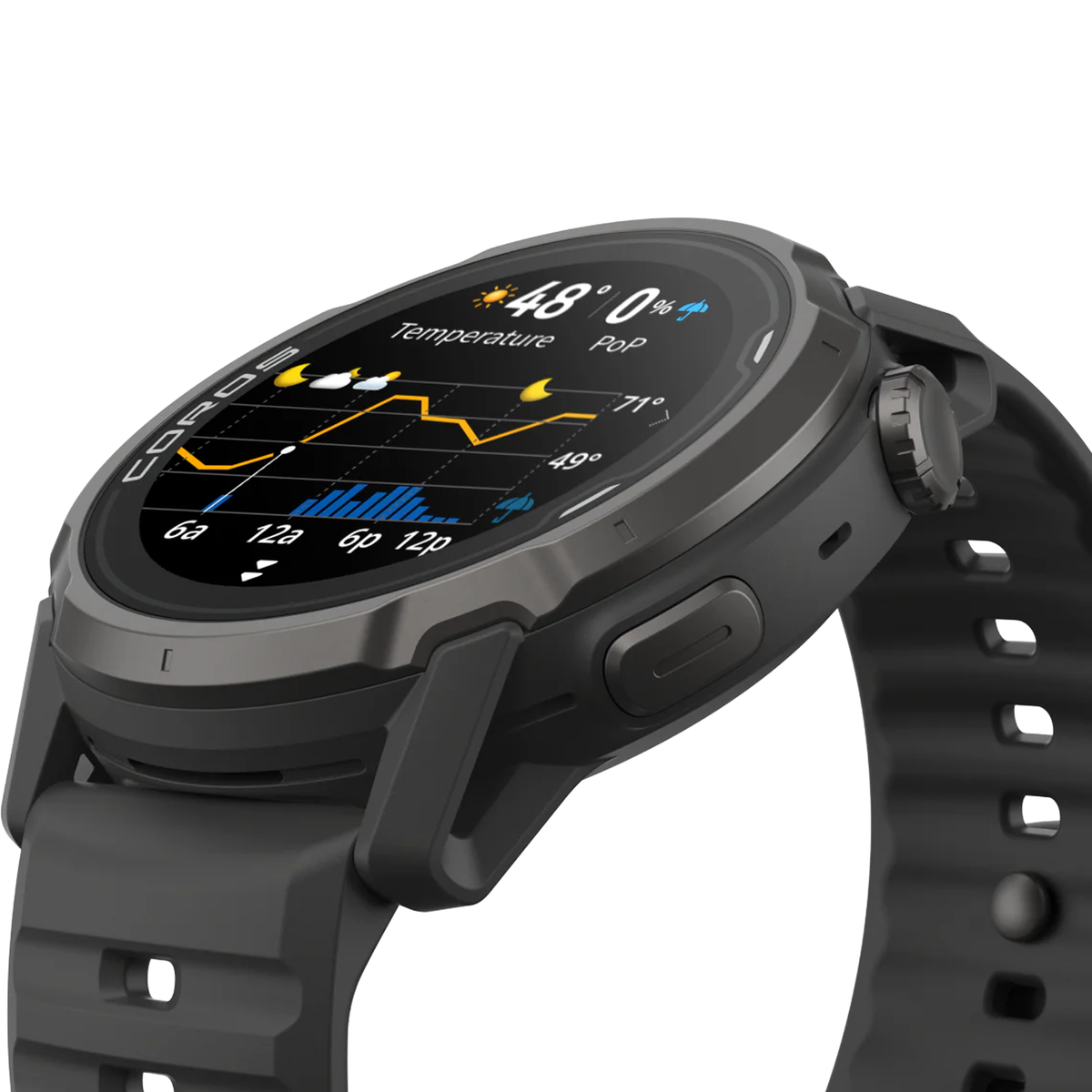 Coros Apex 4 42mm - Schwarz
