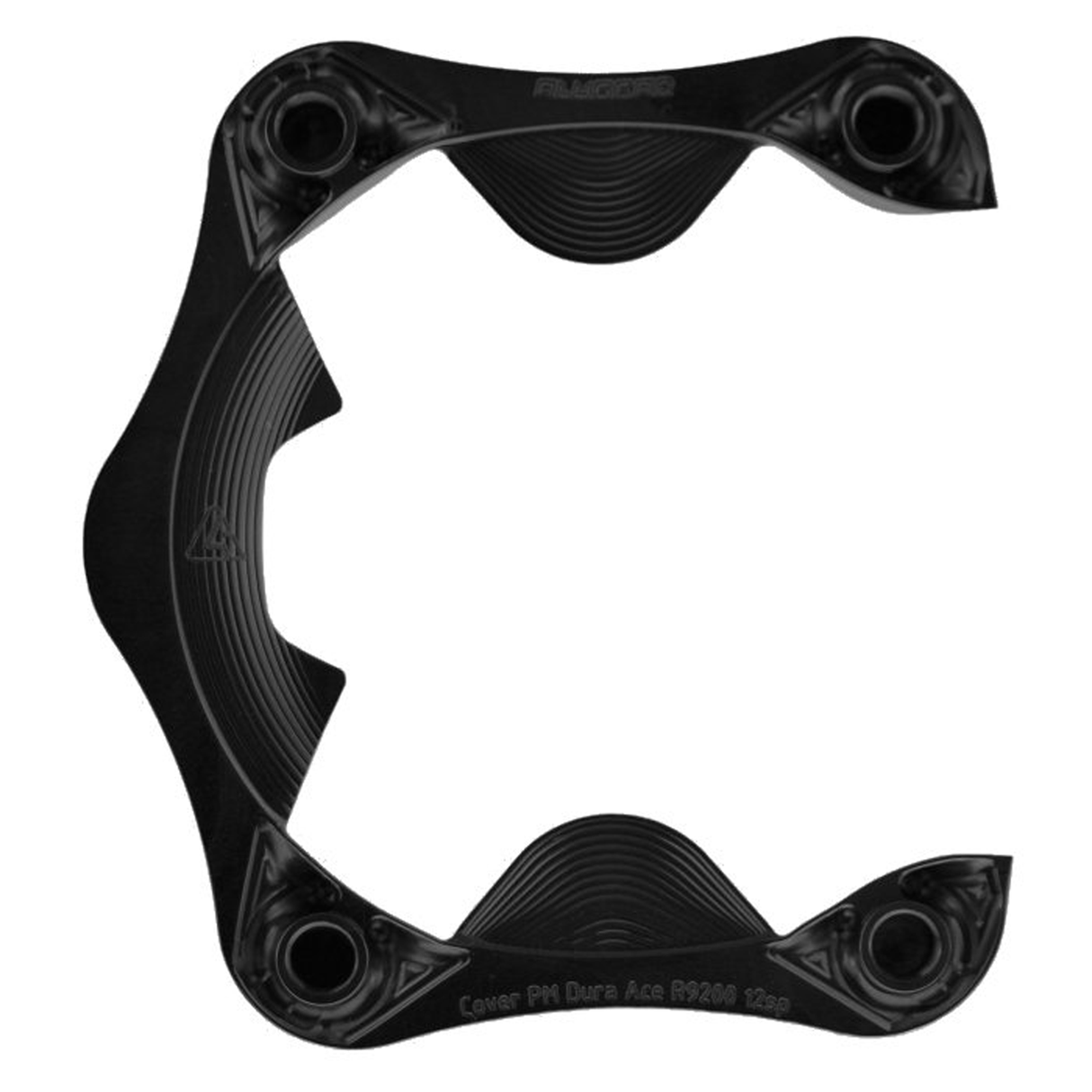 Cover Alugear Aero PM R9200 12V Dura-Ace Leistungsmesser - Schwarz