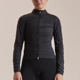 Rapha Brevet Lightweight Insulated frau jacke - Schwarz