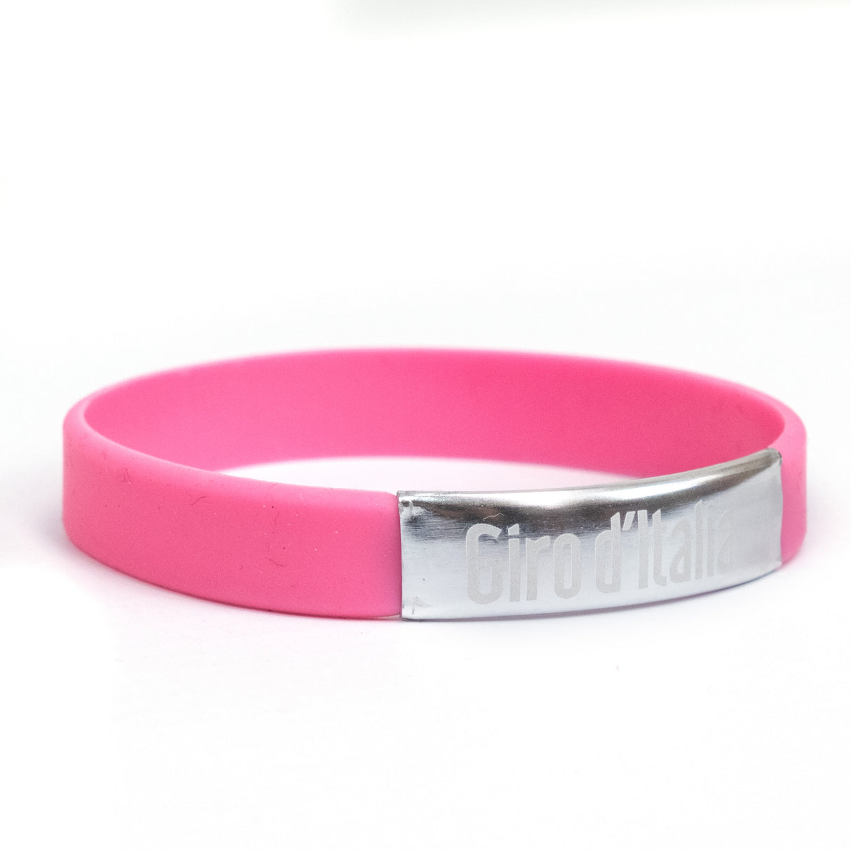 Bracciale in silicone con targhetta Giro d'Italia