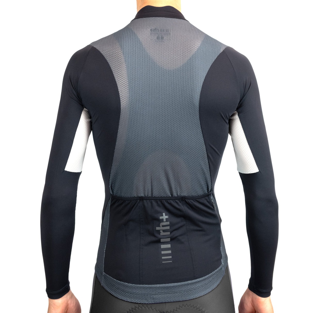 Rh+ Surplace langarmtrikot - Schwarz