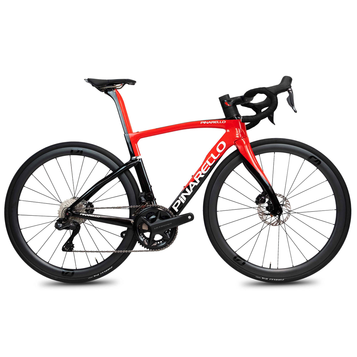 Pinarello F7 Disk Ultegra Di2 Ultra fast - Rosso nero