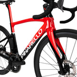 Pinarello F7 Disk Ultegra Di2 Ultra fast - Rosso nero