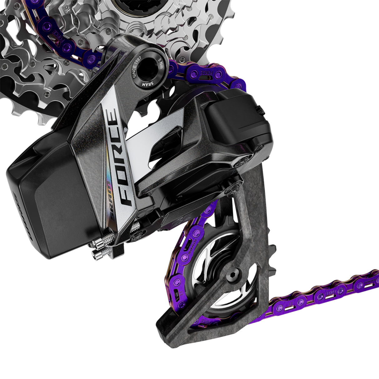 Deragliatore posteriore Sram Force AXS E1 - 12 v Sram