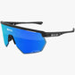 Lunettes Scicon Aerowing - Carbon matt multimirror bleu