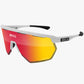 Lunettes Scicon Aerowing - Blanc multimirror rouge