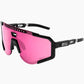 Lunettes Scicon Aeroscope - Noir Multimirror rose