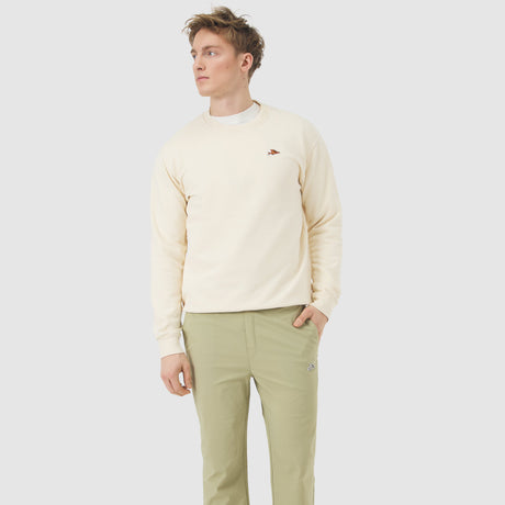 Felpa Cafe du cycliste Celeste - Bianco Café du Cycliste